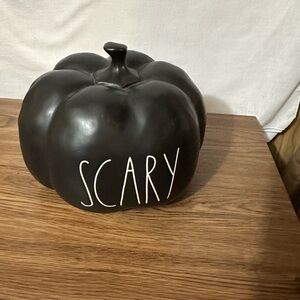 Rae Dunn Scary Pumpkin